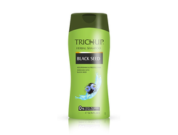 TRICHUP HAIR Shampoo BLACK SEED ШАМПУНЬ ЧЕРНЫЕ СЕМЕНА, ПИТАНИЕ И ЗАЩИТА VASU , 400 МЛ