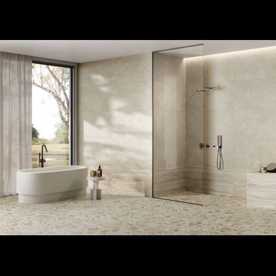 CITYSTONE, керамогранит, 60x120 см, Травертин Клауд Матовый Ректификат (9мм), K951848R