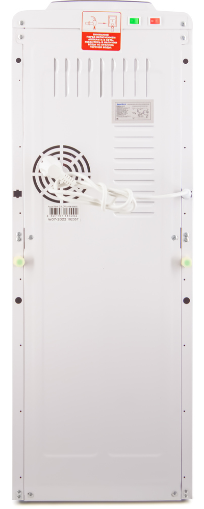 Кулер для воды Aqua Work 0.8-LDR бело-черный с нагревом и электронным охлаждением