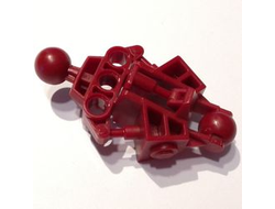 ! Б/У - Bionicle Vahki Leg Lower Section, Dark Red (47328 / 4289379 / 4543192) - Б/У