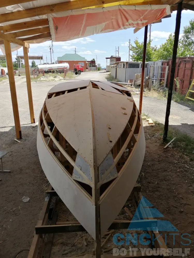 Постройка катера Краб-620 Фото 26