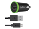 Зарядное устройство автомобильное BELKIN Boost Up,1 порт USB, кабель microUSB 1,2 м, выходной ток 2.1/3., F8M890bt04-BLK