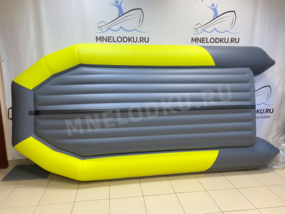 Моторная лодка Таймень NX 3800 НДНД PRO MAX желтый/графит днище