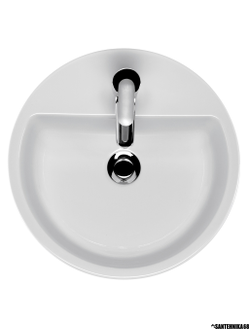 Раковина на столешницу Cersanit CASPIA RING 44