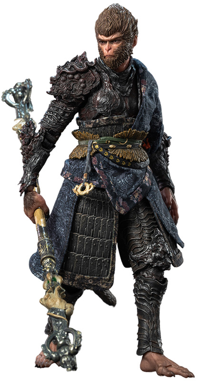 ПРЕДЗАКАЗ - Сунь Укун, Царь Обезьян (Black Myth: Wukong) - Коллекционная фигурка 1/12 SCALE Black Myth: Wukong The Destined One Bronze Set Premium Version (MAGG0002P) - INART ?ЦЕНА: 15600 РУБ.?