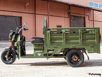 Грузовой электротрицикл Rutrike Антей-У 1500 60V1200W зеленый