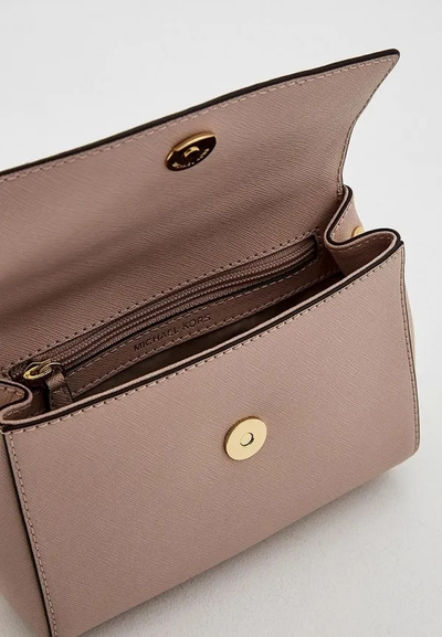 Сумка MICHAEL KORS AVA EXTRA-SMALL бежевого цвета