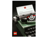 LEGO Ideas Typewriter Letter Booklet, n/a (6371011)