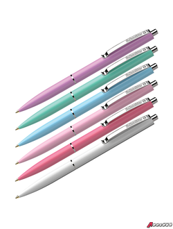 Ручка шариковая автоматическая Schneider "K15" синяя, 1,0мм, корпус пастель ассорти, ш/к. 130840