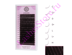 Ресницы коричневые ENIGMA «MOKKA» - MIX (16 линий)