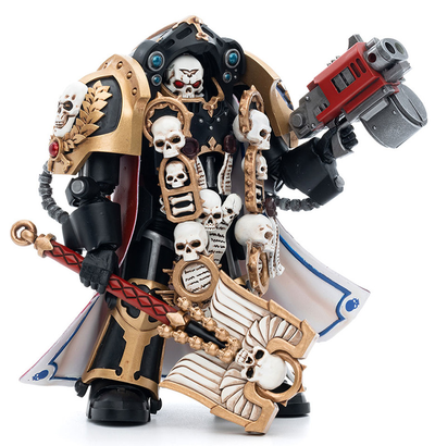 Капеллан-терминатор Ультрамаринов (Warhammer 40k) - КОЛЛЕКЦИОННАЯ ФИГУРКА 1/18 Ultramarines Terminator Chaplain Brother Vanius (JT5338) - JOYTOY