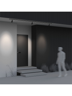 Уличный трековый светильник Focus Led Elasity IP 3000К 16Вт 38° черный, O-TR01-1-S-16WB3K, Maytoni