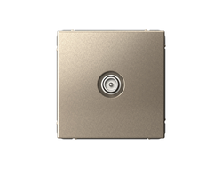 Systeme Electric ArtGallery Шампань TV Розетка оконечная 1DB, механизм GAL000591