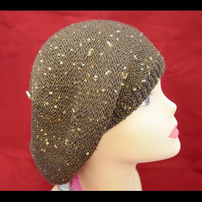 Летний берет коричневый Vizio Италия 5050