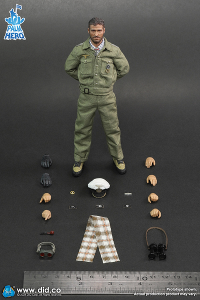 Капитан немецкой подводной лодки - Коллекционная ФИГУРКА 1/12 Palm Hero Series WWII German U-Boat Commander – Lehmann (XD80026) - DID