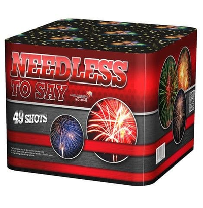 Батарея салютов NEEDLESS TO SAY (1,5" / 49 залпов)