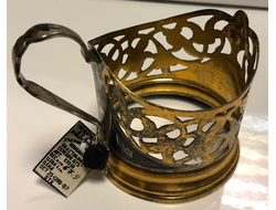 446-1/ Подстаканник серебряный, Кубачи