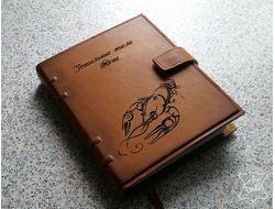 подарок руководителю, именной ежедневник, ежедневник купить, ежедневник из натуральной кожи, блокнот