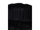 Шапка-ушанка (мутон искусственный) чёрная