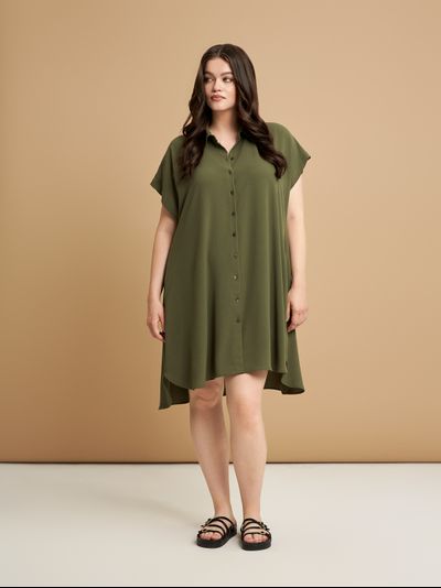 Женская блузка с принтом большого размера в модном бутике XLady