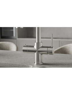 Система мгновенного кипячения воды с газацией и охлаждением 5в1 AQUAHOT MONTBLANC BN (нержавеющая сталь)