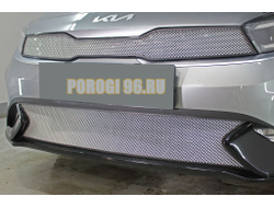 Защита радиатора KIA Cerato 2021- chrome низ