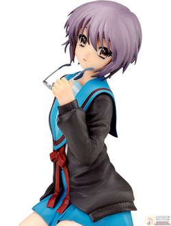 Фигурка 1/8 Юки Нагато (Nagato Yuki School Uniform Ver.)