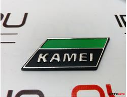Шильдик эмблема на авто kamei зелёный зеленый