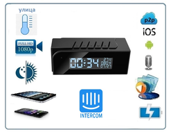 WiFi видеоняня/охранная видеокамера с информатором времени, температуры на улице, с DVR, Full HD (TinyCam Pro (=WisdomCam))