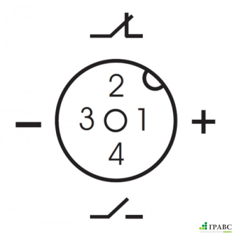 Соединитель к датчикам CS Y25R-3