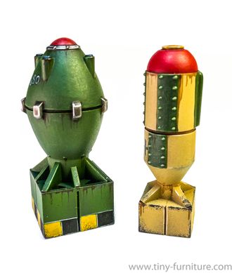 Nuclear bombs (PAINTED) (IN STOCK)