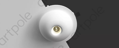 Гипсовый светильник SGS33