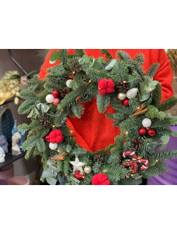 НОВОГОДНИЙ ВЕНОК № 3