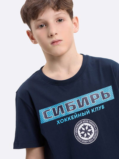 Футболка детская ХК "СИБИРЬ" A&C 273250 (р.42\152-158см)