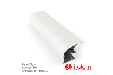 Профиль дверей ITALUM. Серия CLASSIC-A: Белый Муар