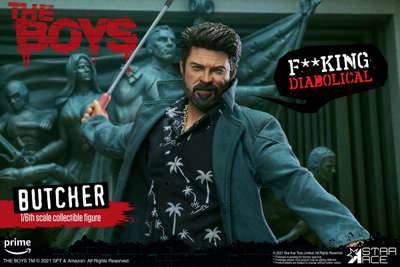 Билли Бутчер (Карл Урбан, "Пацаны", The Boys) - КОЛЛЕКЦИОННАЯ ФИГУРКА 1/6 Billy Butcher (Deluxe Edition) (SA0104) - STAR ACE Toys