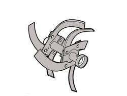 Комплект пропашки справа внутренний для VH660 Viking 62287100205