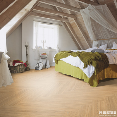 Ламинат Meister LS350 Дуб Сэнд Принсес 6895 32 класс толщина 10 мм с фаской 1.552 м2