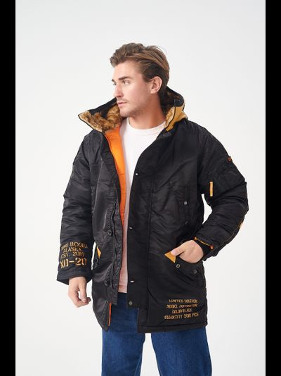 Куртка N3B INSTRUCTOR BLACK/ORANGE