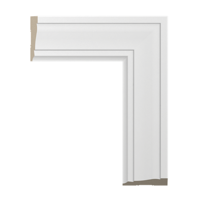 N 8160-Наличник, молдинг для обрамления проемов, дверей, окон их ЛДФ Ultrawood (Ультравуд)