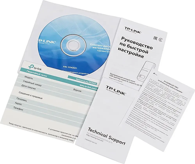 TP-LINK WI-FI адаптер WN823N Черный