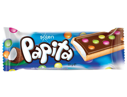 Печенье Papita c кокосом и драже, 33 гр