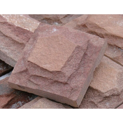 Брусчатка колотая, красная