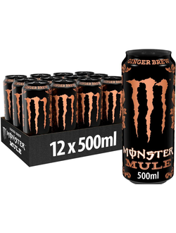 Энергетический напиток Monster Mule Ginger Brew 500мл (12)
