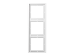 Рамка 3 поста белый Jung LS983WW