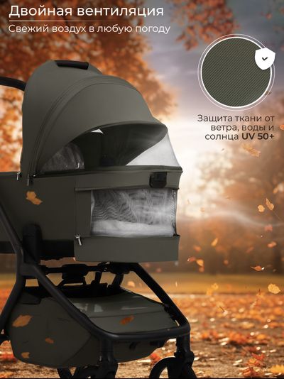 Коляска 2 в 1 Sweet Baby Orso Dark Green