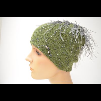 Шапка с перьями Vizio  Италия 1629