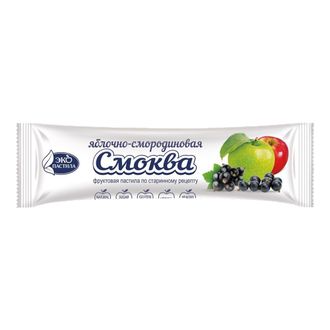 Смоква яблочно-смородиновая, 30г (Эко пастила)