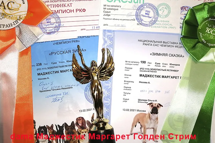 9 мес. Марго - Юный Чемпион России и Юный Чемпион РКФ
