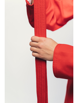 Куртка для самбо ВФС BRAVEGARD Ascend Тренинг красный